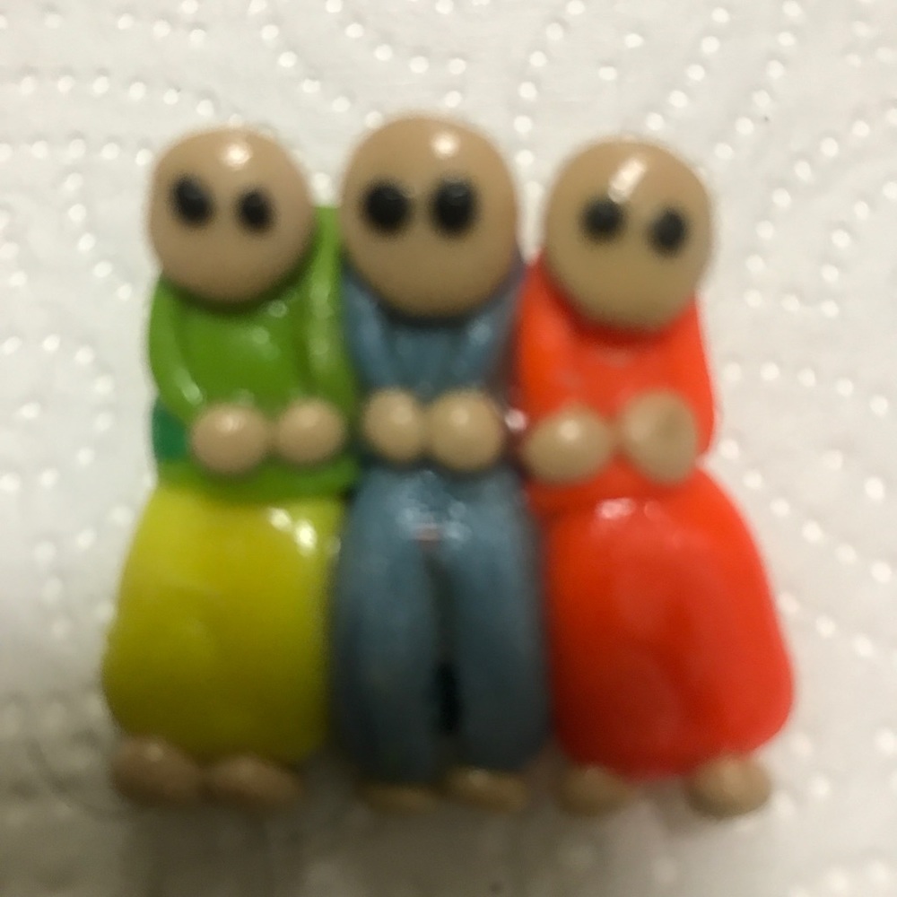 💛🧡Friendship Handmade Pin/Brooch🧡💛 - Picture 13 of 16